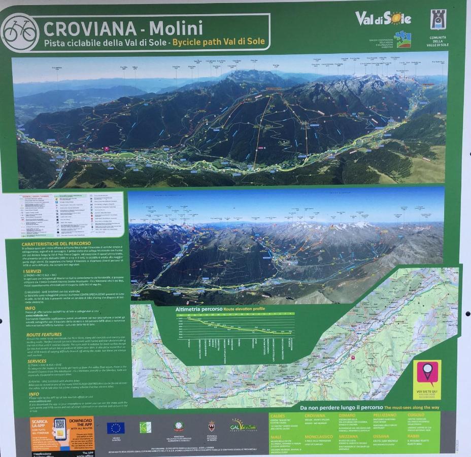 Apartament Angeli Dolomiti House Croviana Zewnętrze zdjęcie